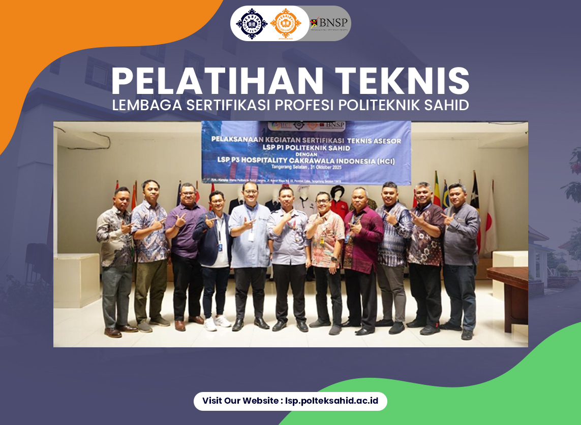 PELATIHAN ASESOR TEKNIS